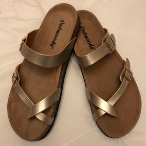 Outwoods Rose Gold Sandal